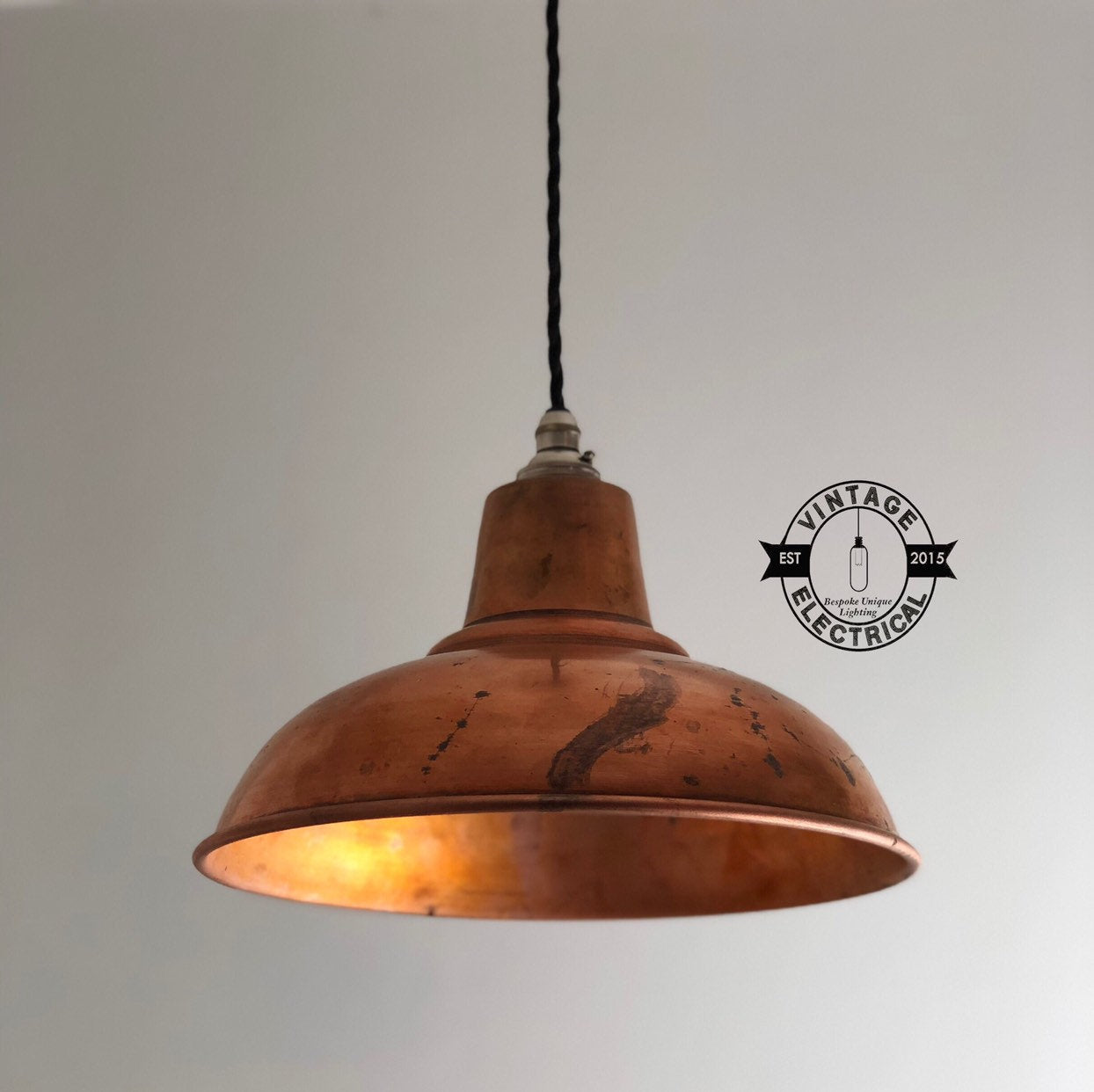 Salthouse ~ Solid Steel Industrial Shade Pendant Set Light | Ceiling Dining Room | Kitchen Table | Vintage Edison Filament Bulb | 10 Inch