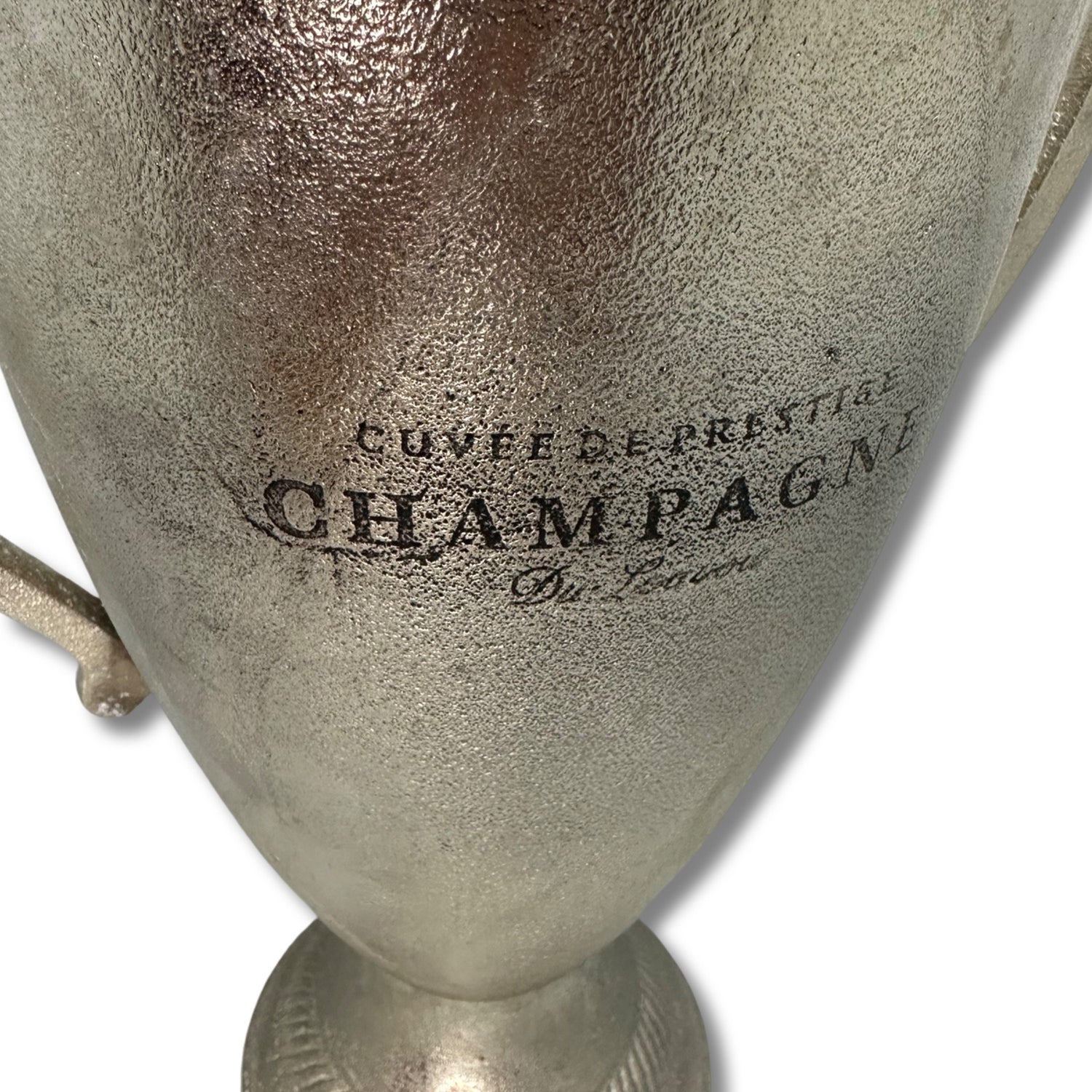 Maxlume ~ Great Gatsby ~ Solid Cast Engraved Champagne Ice Bucket